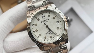 튜* Glamour Date 42mm 다이아세팅 화이트