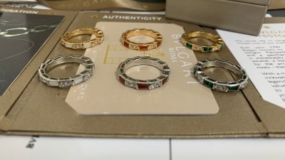 불ㄱ리 세르펜티 바이퍼 링 자개