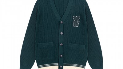 공용 25SS 아ㅁ X 최우식 V넥 니트 가디건