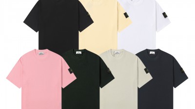 [NORMAL] 스ㅌ아일랜드 와펜 티셔츠