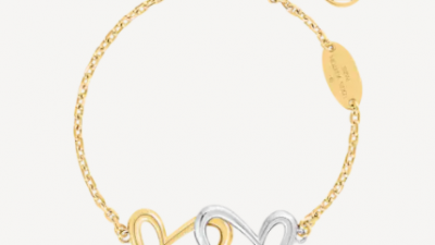 루ㅇ비통 폴인 러브 하트 펜던트 목걸이, 팔찌