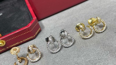 까ㄹ띠에 저스트 앵 끌루 이어링 다이아 풀파베 3컬러