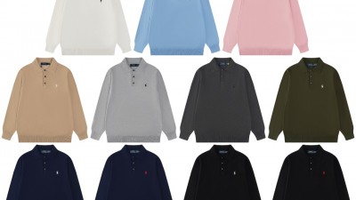 [GOOD] 공용 폴ㄹ 카라넥 3버튼 풀오버 니트 11컬러