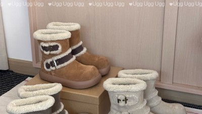 [NORMAL] 클래식 미니 더블버클 부츠 3컬러