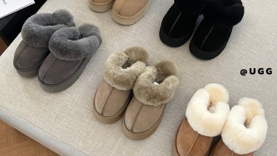 [NORMAL] 어ㄱ 퍼 카라 스웨이드 디스케트 슬리퍼 5컬러