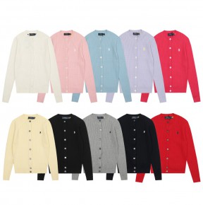 [GOOD] 폴ㄹ 라운드넥 자수 니트 가디건 10컬러 C