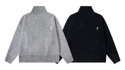 [NORMAL] 공용 스ㅌ시 스파이럴 S 터틀넥 니트