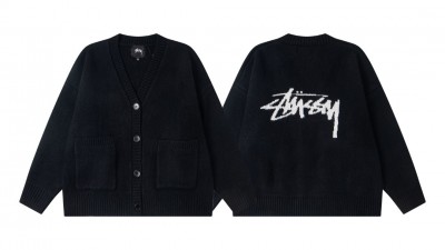 [NORMAL] 공용 스ㅌ시 V넥 스탁 니트 가디건