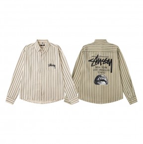 [NORMAL] 공용 스ㅌ시 립타투 백프린트 긴팔 셔츠 2컬러