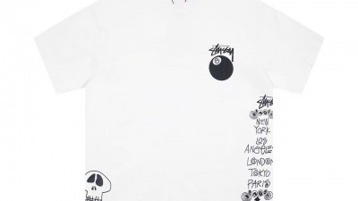 [NORMAL] 공용 스ㅌ시 스트라이크 피그먼트 다이드 티셔츠 2컬러