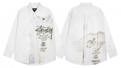 [NORMAL] 공용 스ㅌ시 월드투어 셔츠 화이트