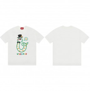 [NORMAL] 공용 비ㅂ안 웨스트우드 뱀의해 카툰 그래픽 티셔츠