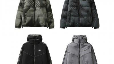 [NORMAL] 공용 아ㄷ다스 리버서블 패딩 재킷 2컬러