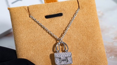 에ㄹ메스 아뮬렛 콘스탄스 펜던트 목걸이 다이아 풀파베