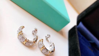 티ㅍ니 식스틴 스톤 이어링