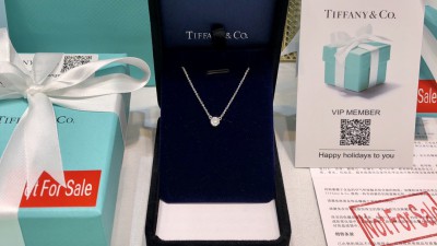 티ㅍ니 엘사퍼레티 싱글 다이아 펜던트 목걸이