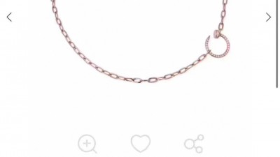 까ㄹ띠에 저스트 앵 끌루 네크리스 다이아 풀파베