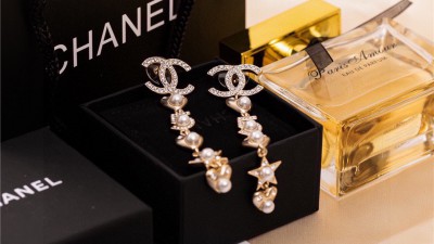 샤ㄴ 넘버5 드롭 이어링