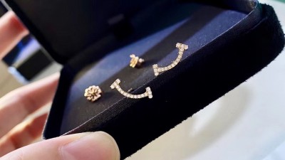 티ㅍ니 스마일 미니 이어링