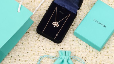 티ㅍ니 플뢰르 드 리스 펜던트 목걸이