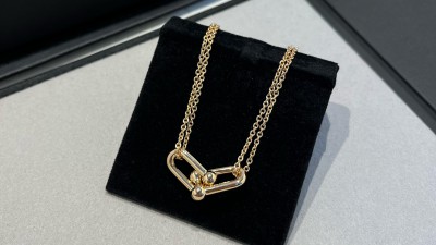 티ㅍ니 하드웨어 링크 펜던트 목걸이