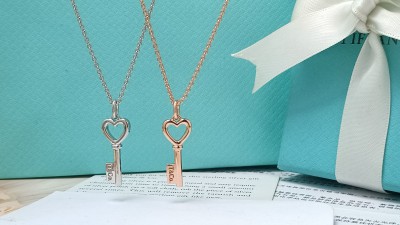 티ㅍ니 하트키 펜던트 목걸이