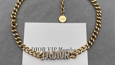 디ㅇ 자도르 초커 목걸이