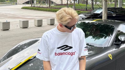 [공용][세일] 발ㄹ시아가 3B 스포츠 아이콘 티셔츠 2컬러