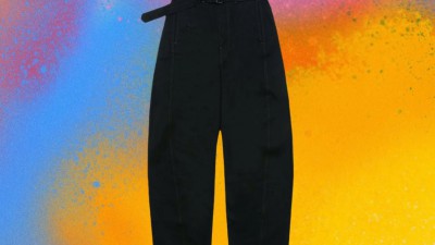 르ㅁ르 트위스티드 벨티드 팬츠