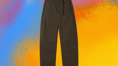 르ㅁ르 트위스트 벨트 팬츠