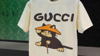 [공용] 구ㅉ 프린트 코튼 티셔츠