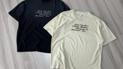 [세일][공용] 아ㅋ네 스튜디오 그래픽 프린트 티셔츠 2컬러