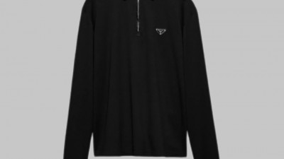 [공용] 프ㄹ다 리나일론 디테일 롱슬리브 피케 폴로 셔츠