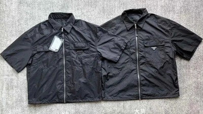 프ㄹ다 리나일론 집업셔츠