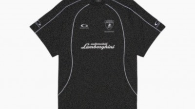 [공용] 발ㄹ시아가 X 람보르기니 오버사이즈 사커 티셔츠, 팬츠