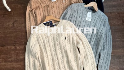 [공용] 폴ㄹ 랄프로렌 케이블 니트 스웨터 4컬러