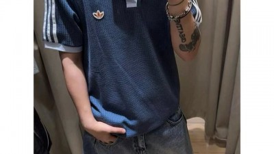[공용] 아ㄷ다스 와플 니트 폴로 셔츠 2컬러