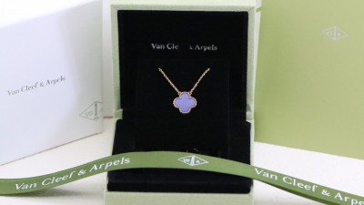 반ㅋ리프 빈티지 알함브라 목걸이