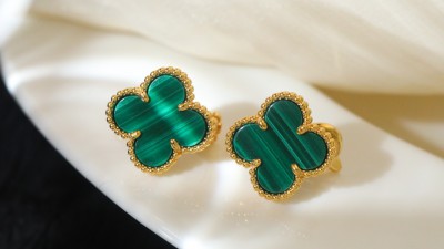 반ㅋ리프 빈티지 알함브라 이어링