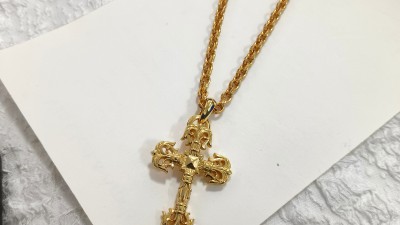 크ㄹ하츠 필리그리 참 목걸이