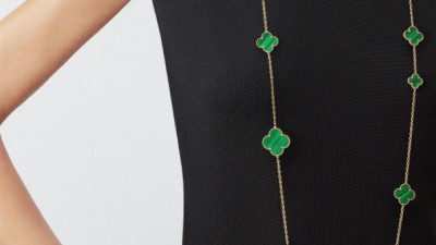 반ㅋ리프 매직 알함브라 롱 네크리스 16모티브