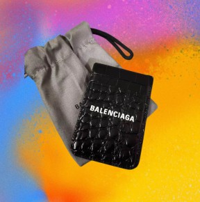 발ㄹ시아가 크로커다일 엠보싱 마그넷 카드 홀더