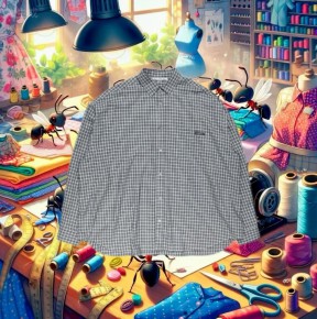 [공용] 아ㅋ네 스튜디오 플란넬 버튼 업 셔츠