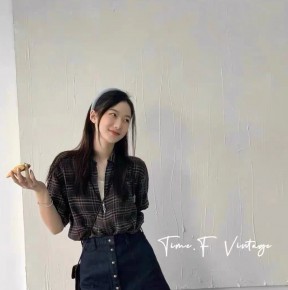 [공용][세일] 헤이우드 체크 지퍼 반팔 셔츠