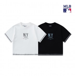 엠ㅇ비 베이직 쿠퍼스 슬림 크롭 기능성 반팔 2컬러