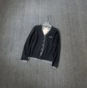 [세일][한정수량] 미ㅇ미우 캐시미어 실크 가디건