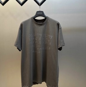 [공용] 메종 마ㄹ지엘라 넘버링 코튼 저지 티셔츠 2컬러