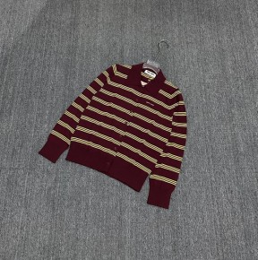 미ㅇ미우 스트라이프 캐시미어 실크 가디건