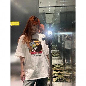[공용][세일] 베ㅇ프 X 톰과 제리 85주년 에이프 헤드 티셔츠 2컬러