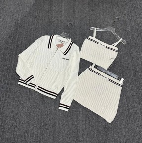 [세일][한정수량] 미ㅇ미우 코튼 니트 탑